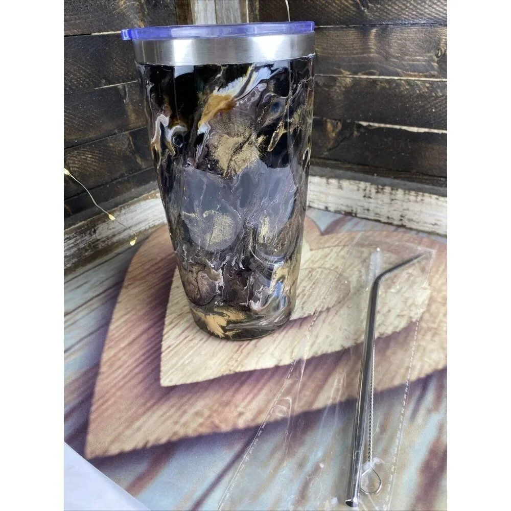 Unbranded coffee swirl